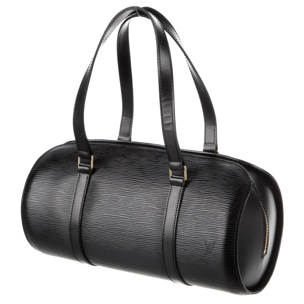 Louis Vuitton Epi Leather Noir Soufflot Papillon ~ 💯 AUTHENTIC - Picture 3 of 16